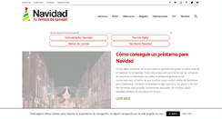 Desktop Screenshot of navidad.es